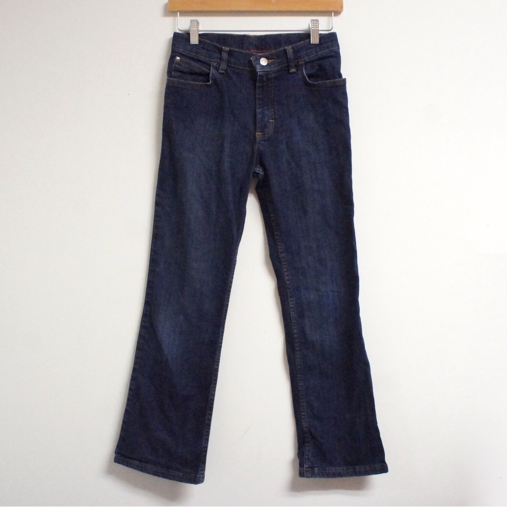 Y2K Wrangler Regular Classic Denim Jean Bootcut With Adjustable Waist 25 Inch